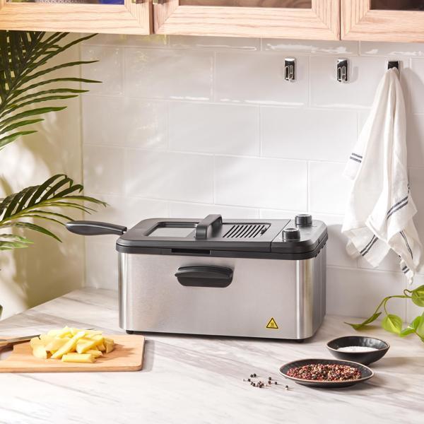 Karaca Inox Yağ Filtreli Zamanlayıcılı Fritöz XL 3,2L - Image 1