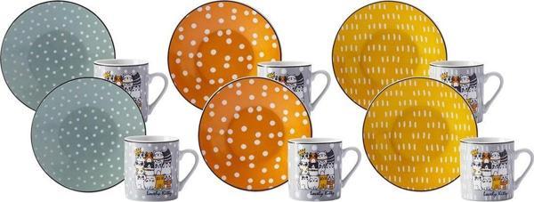 Karaca Kitty 6 Kilşilik Kahve Fincan Takımı 80 Ml - Image 1