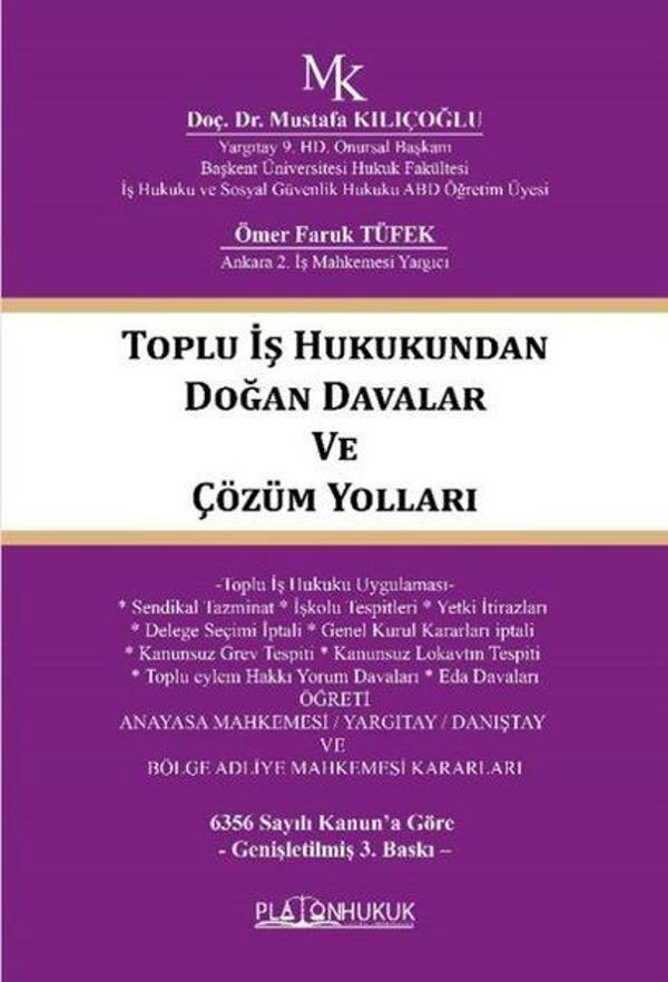Toplu İş Hukukundan Doğan Davalar ve Çözüm Yolları - Platon Hukuk Yayınevi - Image 1