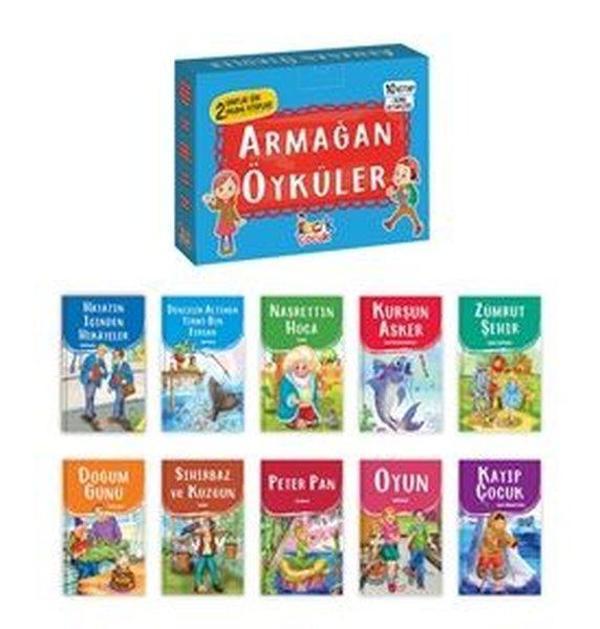 Armağan Öyküler Seti - 10 Kitap+Soru Kitapçığı Takım - Bıcırık Yayınları - Image 1