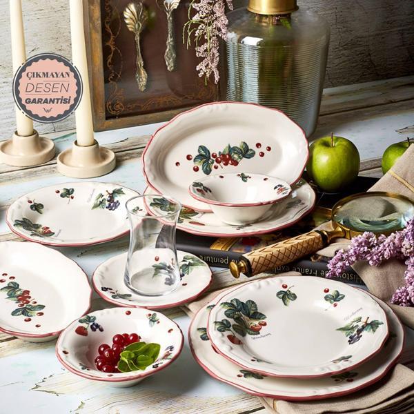 Karaca Very Berry 6 Kişilik 26 Parça Kahvaltı Takımı - Image 1