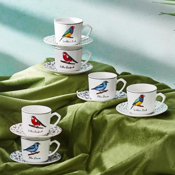 Karaca Vogel 6 Kişilik Kahve Fincan Takımı 80 ml - Image 1