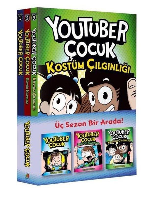 Youtuber Çocuk Seti - 3 Kitap Takım - Orman Kitap - Image 1