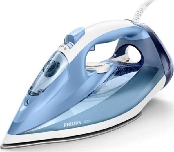 Philips Buharlı Ütü 180G Şok Buhar, 2400W & Steamglide Taban – Mavi/Beyaz Azur Gc4532/20 - Image 1