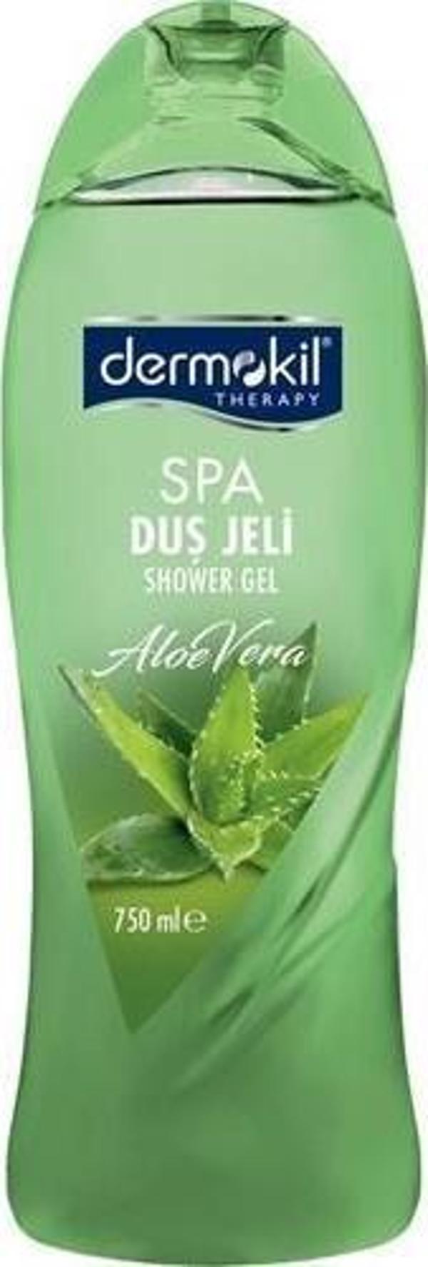 Dermokil 750 Ml Duş Jeli Spa Aloe Vera - Image 1