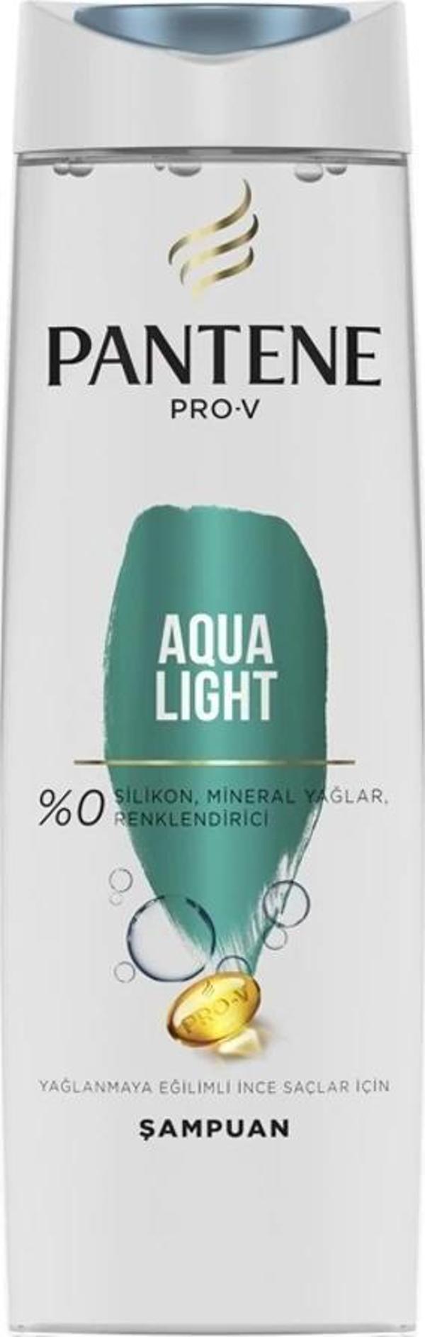 Pantene Aqua Light Şampuan 500 ml - Image 1