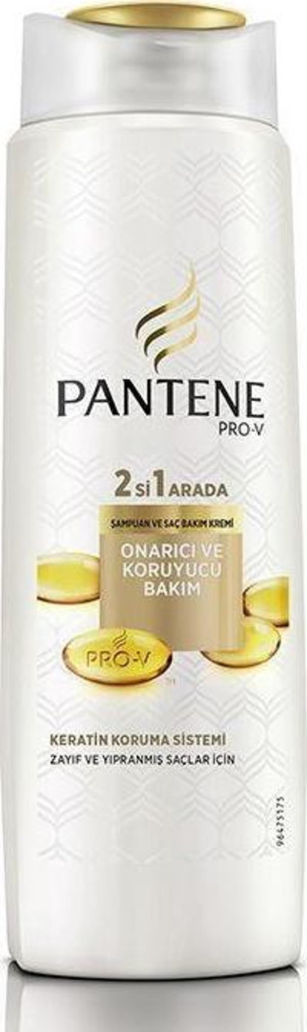 Pantene Şampuan 400ML ONARICI 2IN1 - Image 1
