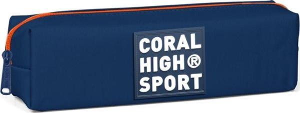 Coral High Sport Tek Bölmeli Lacivert Kalemlik - Image 1