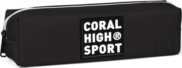 Coral High Sport Tek Bölmeli Siyah Kalemlik - Image 1