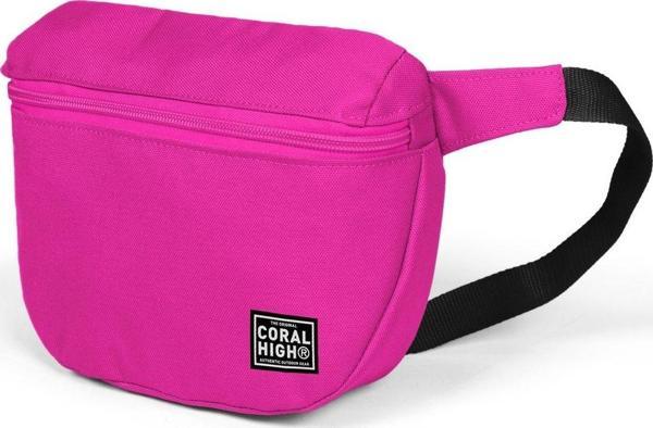 Coral High Lüks Pembe Bel Çantası - Image 1