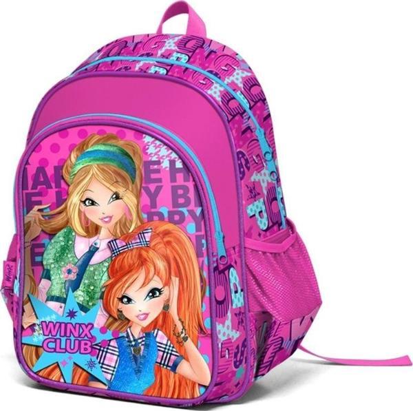 Winx Kabartmalı ve Simli Okul Çantası 63283 - Image 1
