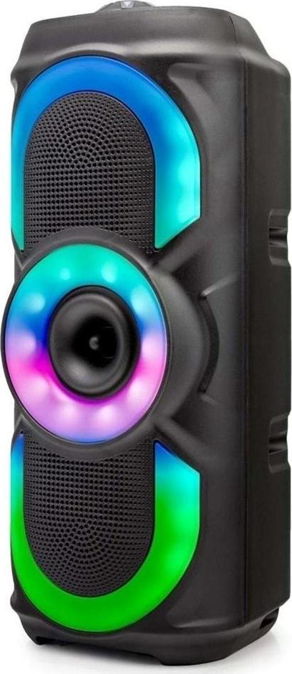 Kimiso QS3630 Bluetooth Hoparlör Rgb Led Işık & Radyo & Usb & 2x10W  - Image 1
