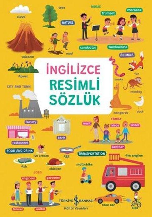 İngilizce Resimli Sözlük - İş Bankası Kültür Yayınları - Image 1