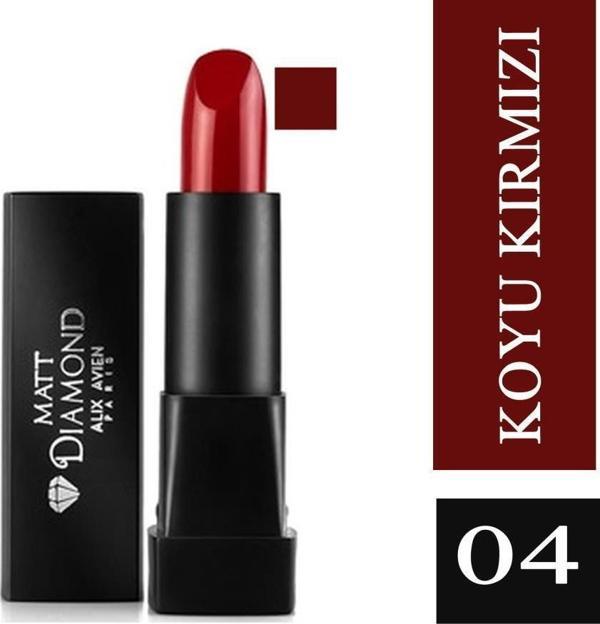 Alix Avien Dİamond Mat Ruj 4 Matte Diamond Lipstick - Image 1