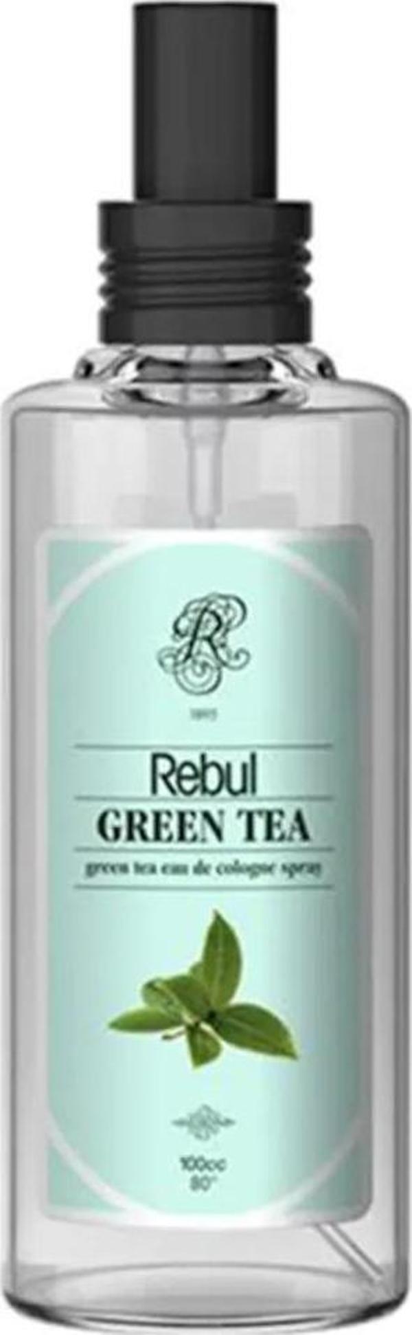 Rebul 100 ml Sprey Kolonya  - kutusuz Green Tea - Image 1
