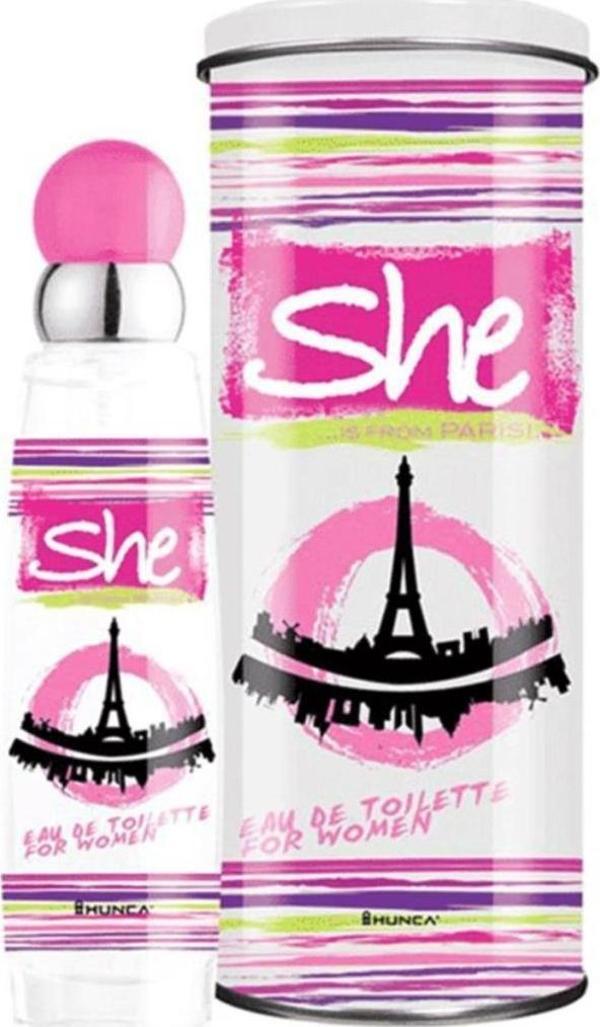Hunca She Paris  Edt 50 ml Kadın Parfümü - Image 1