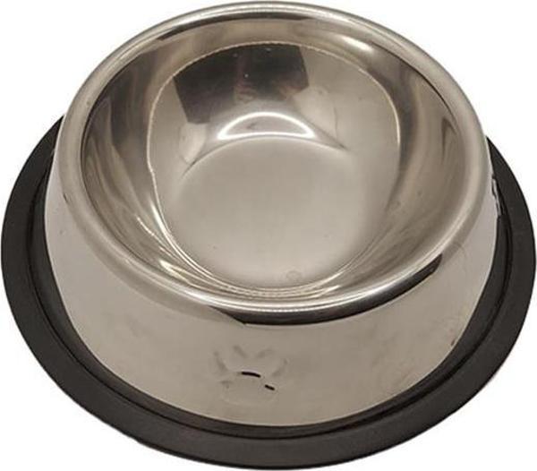 Pati Desenli Çelik Mama ve Su Kabı 250 Ml - Image 1
