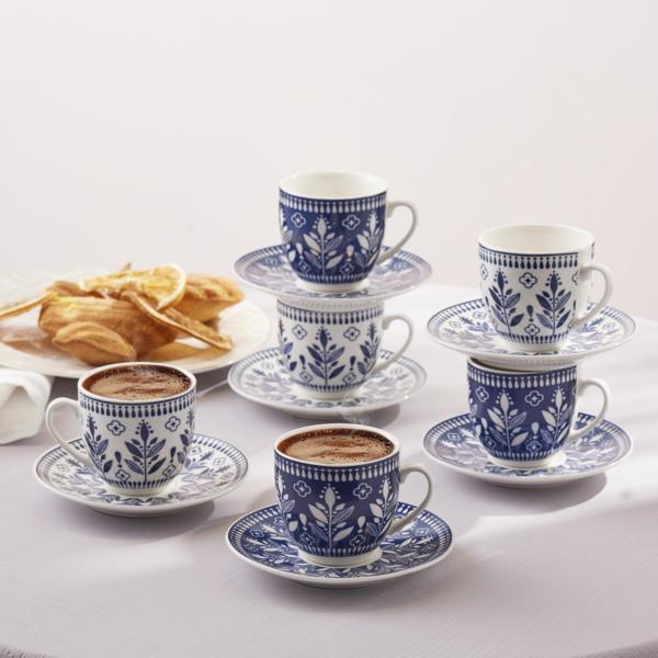 Karaca Peyker 6 Kişilik Kahve Fincan Takımı 85 ml - Image 1