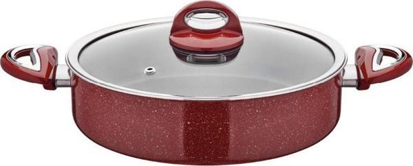 Taç Granit Teflon Basık Tencere 32 Cm - Image 1