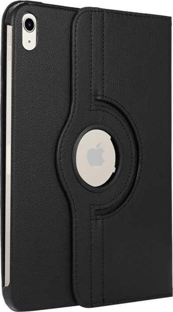 Apple iPad Air 4 10.9 2020 Kılıf 360 Derece Dönerli Yatay ve Dikey Standlı Deri Kılıf + 9H Nano Ekran Koruyucu - Image 1