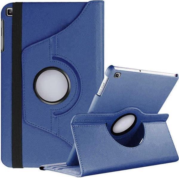 Samsung Galaxy Tab S6 Lite Kılıf 360 Derece Dönerli Yatay ve Dikey Standlı Deri Kılıf + 9H Nano Ekran Koruyucu - Image 1