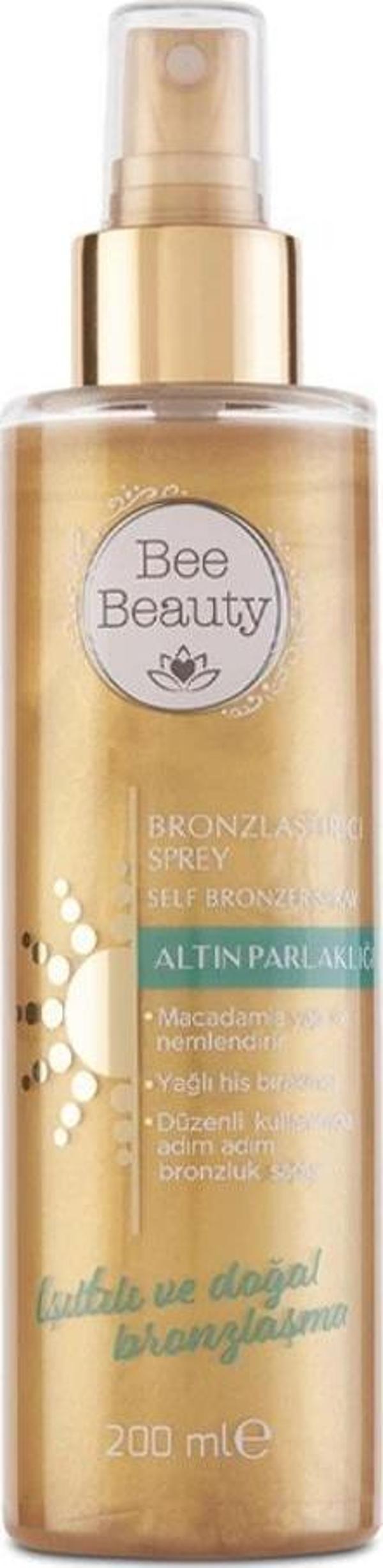 Bee Beauty Bronze Işıltılı Vücut Spreyi 250 Ml - Image 1