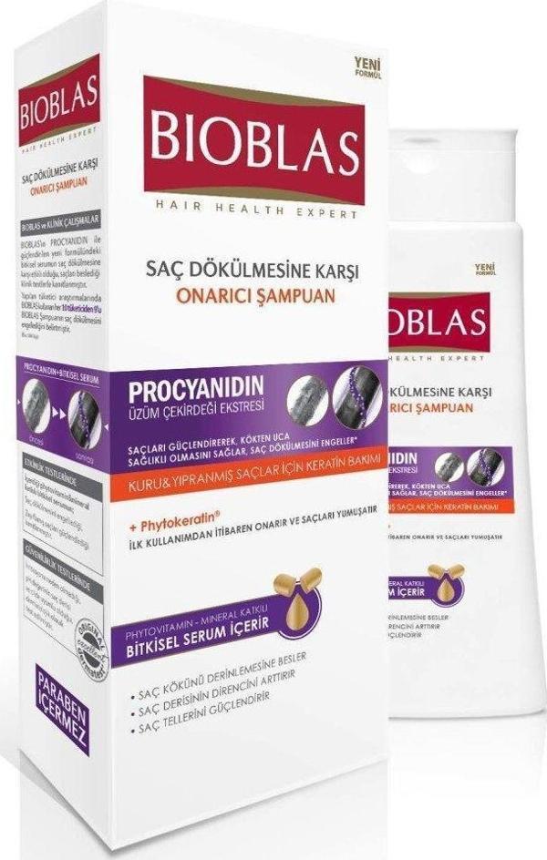 Bıoblas Şampuan Hasarlı Kepekli 400 ml Renovatıon Protectıon 360* Procyanidin - Image 1