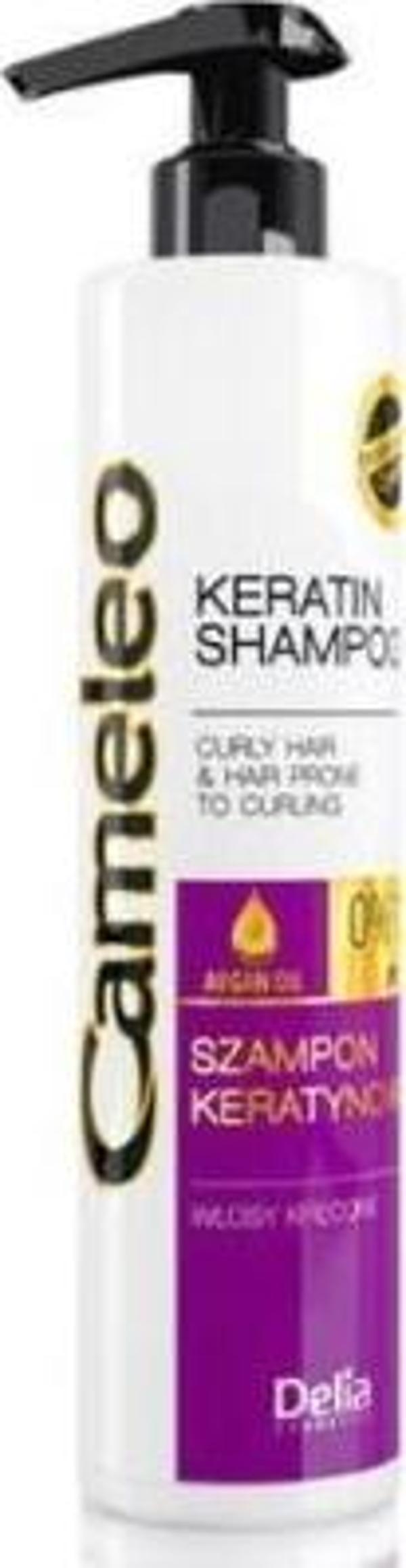Delia Cameleo BB Keratin Kıvırcık ve Bukleli Saçlar Tuzsuz Şampuan 250ml - Image 1