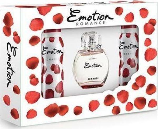 Emotion Romance Set 50 ml EDT + 2 X 150 ml Deoodorant - Image 1