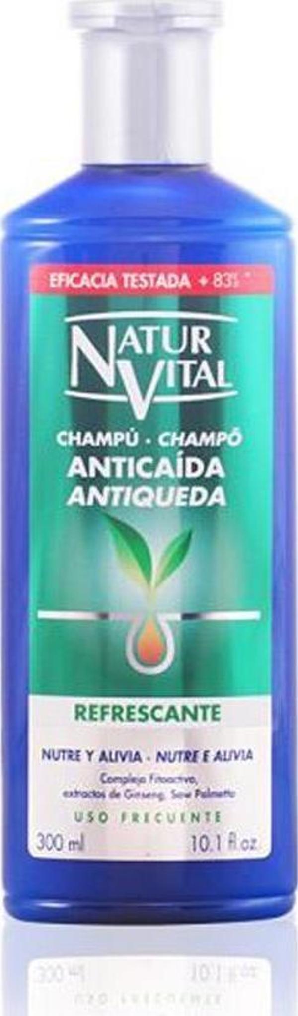 Natur Vital Hair Loss Men Rence Refresing Şampuan 300 ML Mentol - Image 1