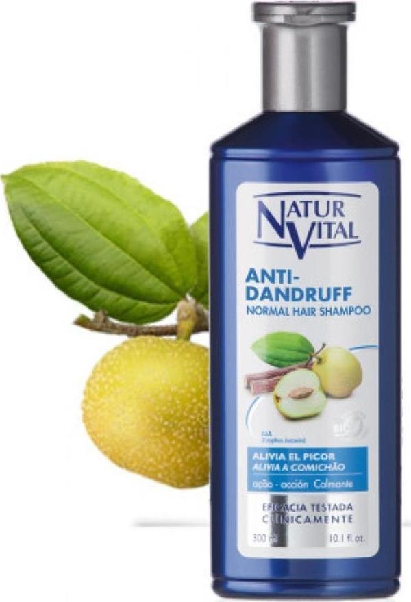 Natur Vital Hair Loss Normal Saçlar için Kepek Şampuan 300 ML Anti-Dandruff - Image 1