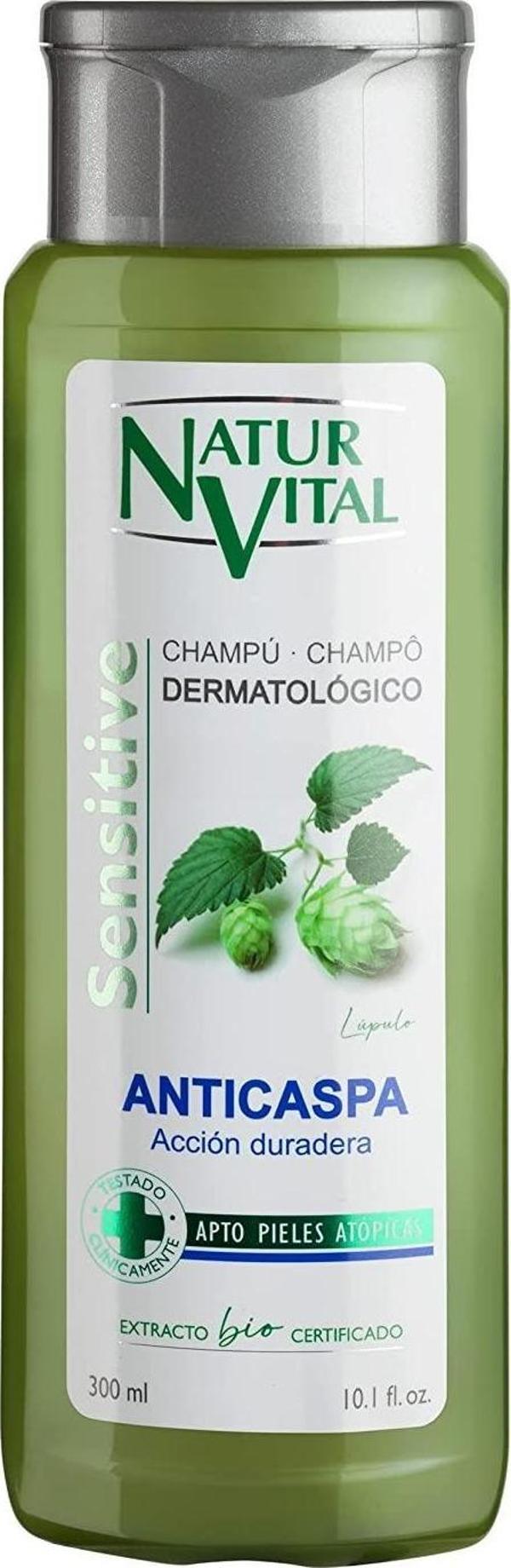 Natur Vital Organik Şampuan Kepeğe Karşı Doğal Etkili 300 ml Hops - Image 1