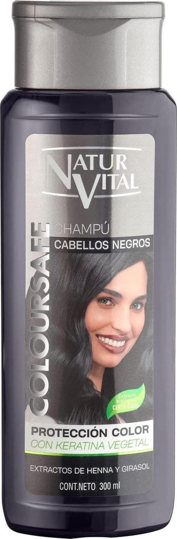 Natur Vital Siyah Renk Koruyucu Renkli Şampuan 300 Ml - Image 1