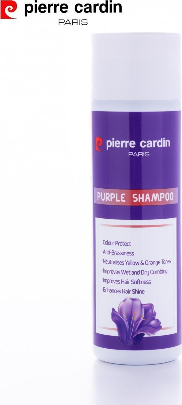 39616 Pierre Cardin Turunculaşma Karşıtı Mor Şampuan 200 ml - Image 1