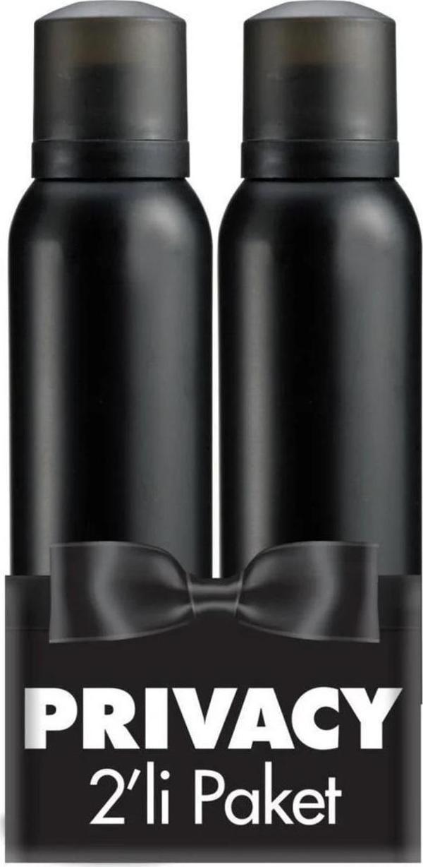 2 X Privacy Klasik Deodorant 150 Ml Erkek - Image 1