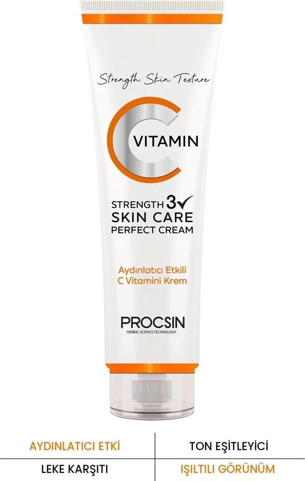 Procsin Aydınlatıcı Etkili C Vitamini Krem 50 Ml - Image 1