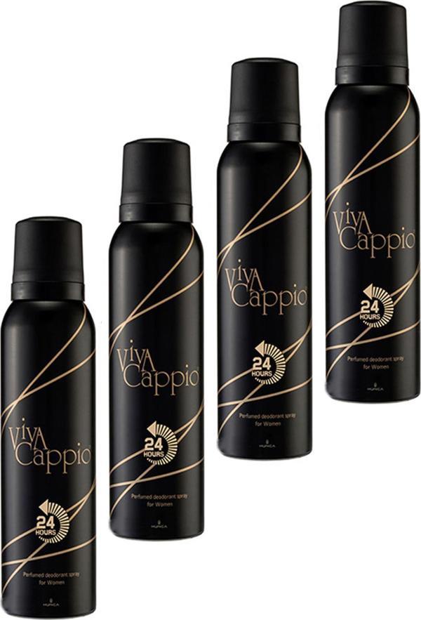 4 Adet Viva Cappio Classic Bayan Deodorant Sprey 150 Ml - Image 1