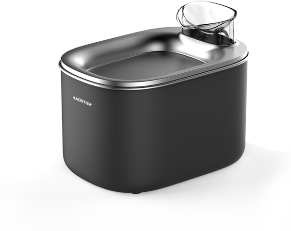 Haustier WF007L Otomatik Kedi Su Sebili,Kedi Su Çeşmesi 3.5Lt Geniş Hazne, Bpa Içermez, Ultra Sessiz (Siyah) - Image 1