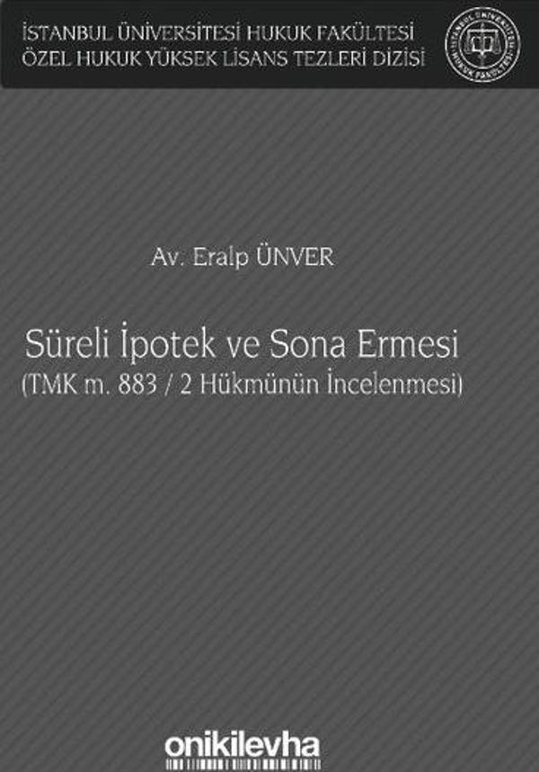 Süreli İpotek ve Sona Ermesi - On İki Levha Yayıncılık - Image 1