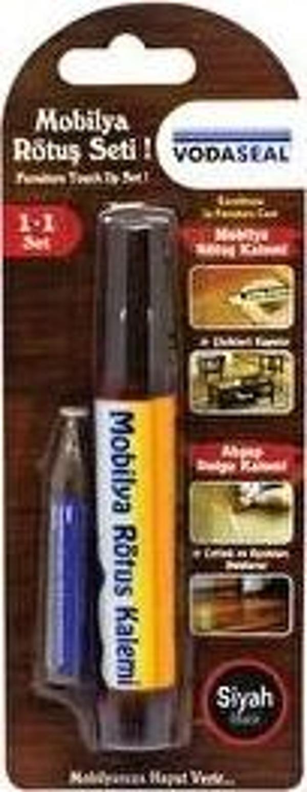 VODASEAL MOBİLYA RÖTÜŞ KALEMİ SİYAH - Image 1