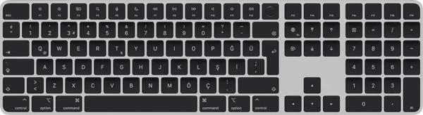 Magic Keyboard Touch ID MMMR3TQ/A Kablosuz Klavye - Image 1