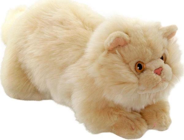 Animals Of The World Yatan Bej Kedi Peluş Oyuncak 26 cm - Image 1