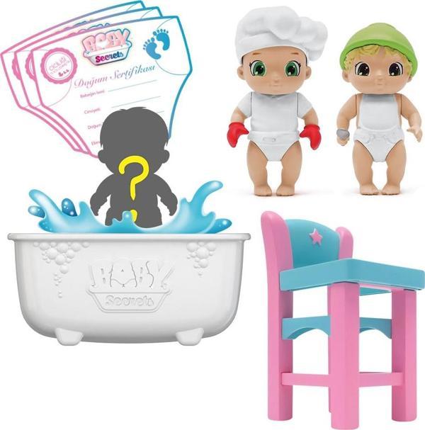 Baby Secrets Sürpriz Figür ve Mama Sandalyesi Seti - Image 1