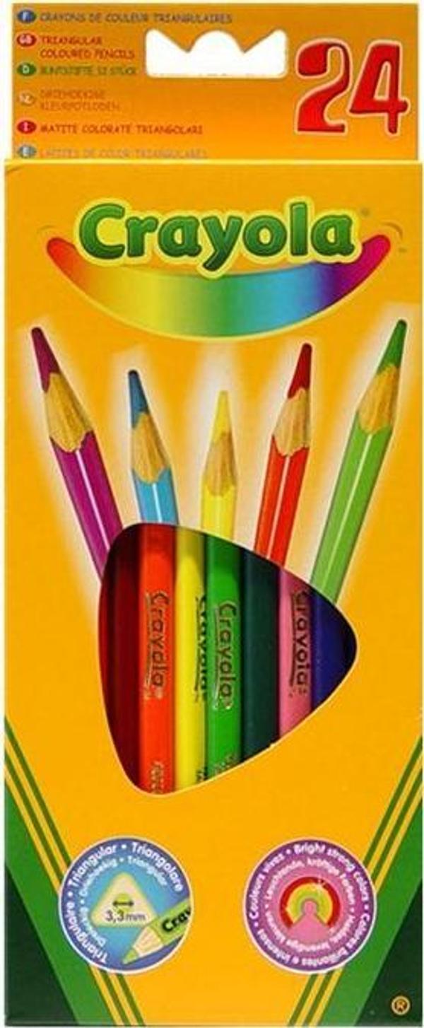 Crayola 24 Renk Kuruboya Kalemi - Image 1