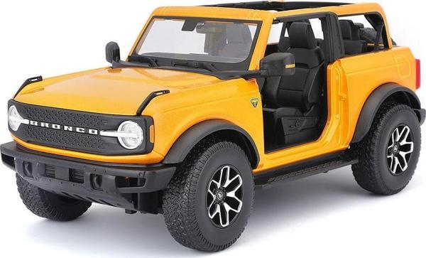 1/18 2021 Ford Bronco Badlands Sarı - Image 1