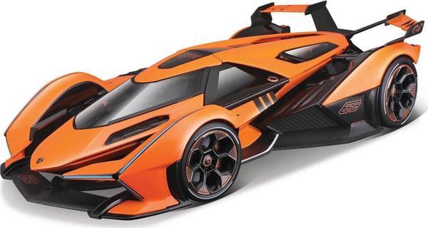 Lamborghini V12 Vision Gran Turismo Model Araba 1/18 - Turuncu - Image 1