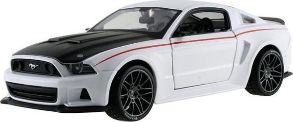 Maisto 1/24 2014 Ford Mustang Street Racer Beyaz - Image 1