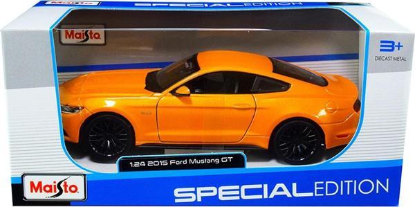 Maisto 1/24 2015 Model Ford Mustang GT Turuncu - Image 1