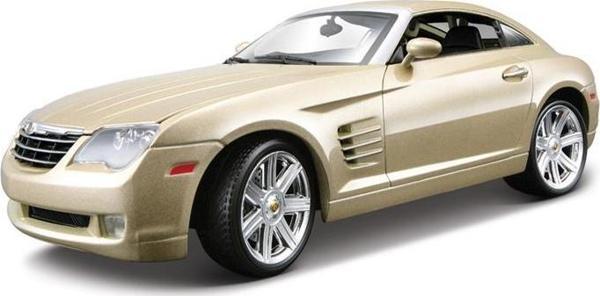 Maisto Chrysler Crossfire 1:18 Model Araba S/E Gold - Image 1