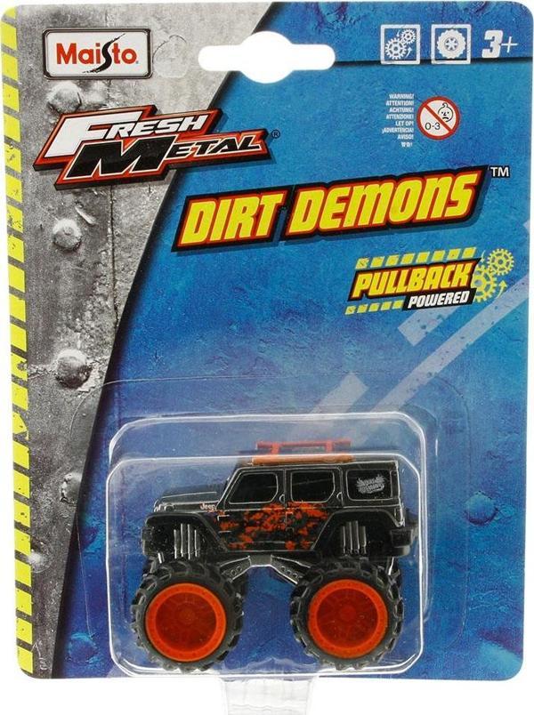 Maisto Dirt Demons Jeep Rescue Oyuncak Araba - Image 1
